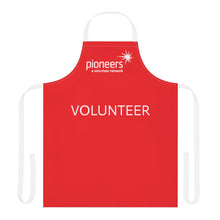 Load image into Gallery viewer, Red Pioneers Volunteer Apron with 2-Color Straps options - Perfect for Events &amp; Cooking
