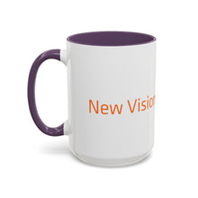 Load image into Gallery viewer, New Vision Pioneers Accent Coffee Mug - 11oz &amp; 15oz (8 colors)
