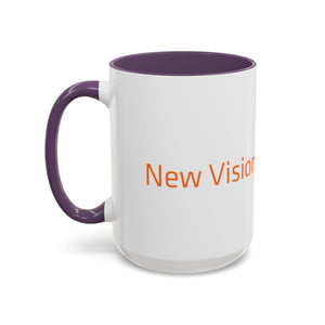 New Vision Pioneers Accent Coffee Mug - 11oz & 15oz (8 colors)