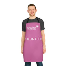 Load image into Gallery viewer, Light Pink Pioneers Volunteer Apron with 3-Color Straps options - Perfect for Events &amp; Cooking
