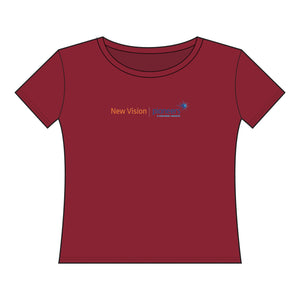New Vision Pioneers Women's Curvy Fine Jersey Tee - XL-4XL