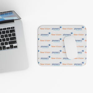 New Vision Pioneers Mouse Pad - white