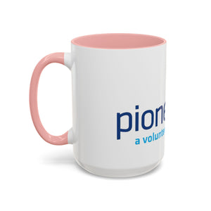 Pioneers Volunteer Network Accent Coffee Mug - 11oz & 15oz (8 colors)