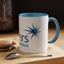 Load image into Gallery viewer, Pioneers Volunteer Network Accent Coffee Mug - 11oz &amp; 15oz (8 colors)
