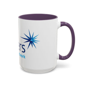 Pioneers Volunteer Network Accent Coffee Mug - 11oz & 15oz (8 colors)