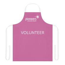 Load image into Gallery viewer, Light Pink Pioneers Volunteer Apron with 3-Color Straps options - Perfect for Events &amp; Cooking
