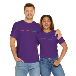 Legacy West Pioneers Horizontal Logo - T-Shirt - 12 colors (S-5XL)