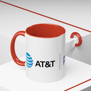 AT&T Pioneers Accent Coffee Mug - 11oz & 15oz (8 colors)